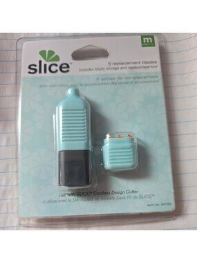 NEW Slice Making Memories 5 Replacement Blades Slice Cordless Design Cutter